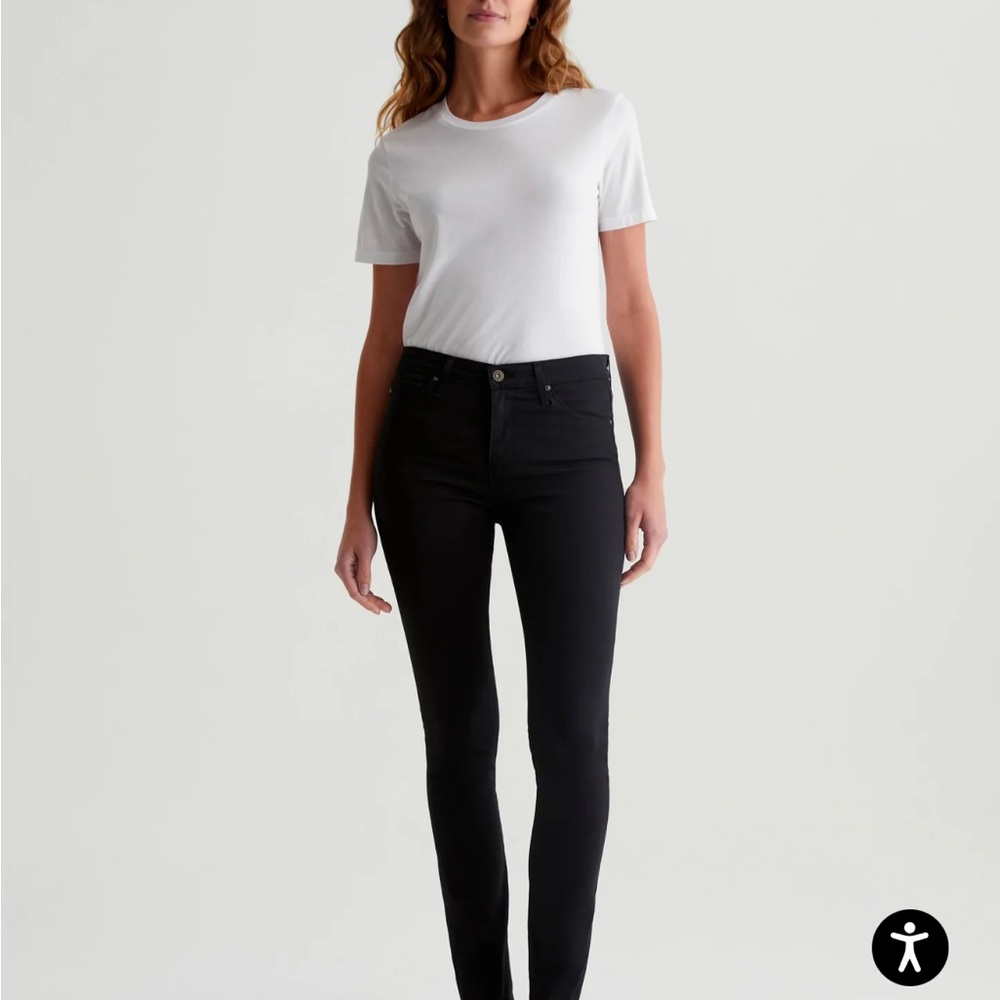 AG The Prima Black Denim Jeans